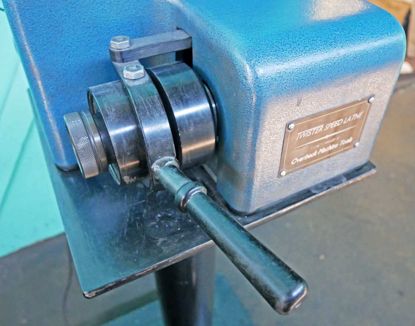 Overbeck Machine Tools 'Twister' Speed Lathe with Pedestal, LT-1BR - Image 5