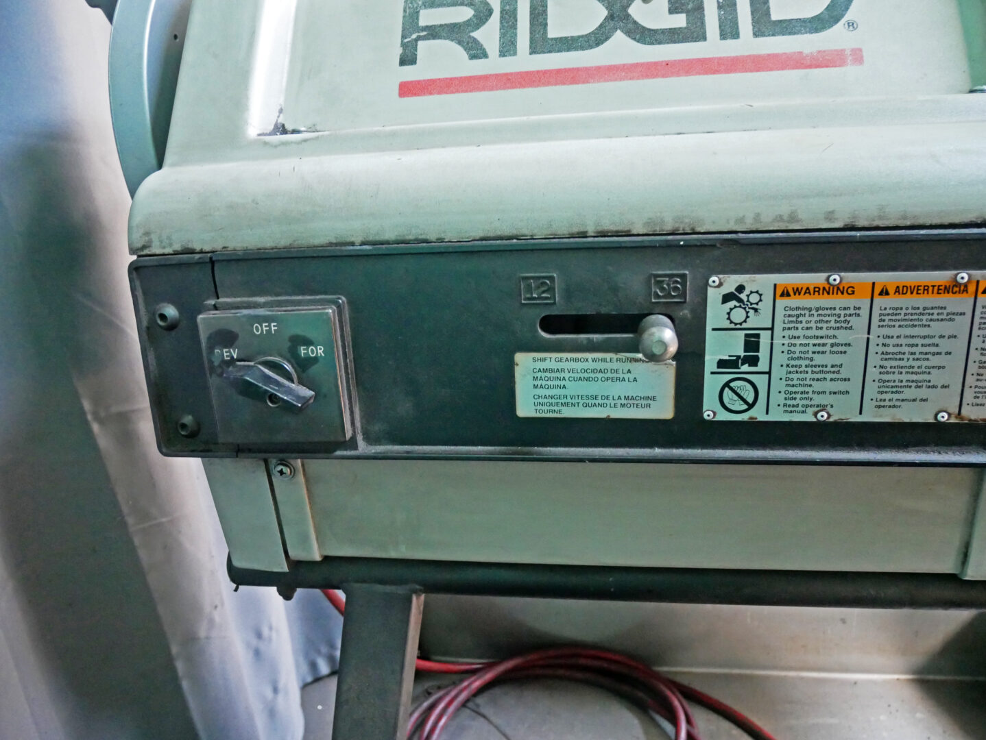 Ridgid Pipe Threader, 1224 - Image 7