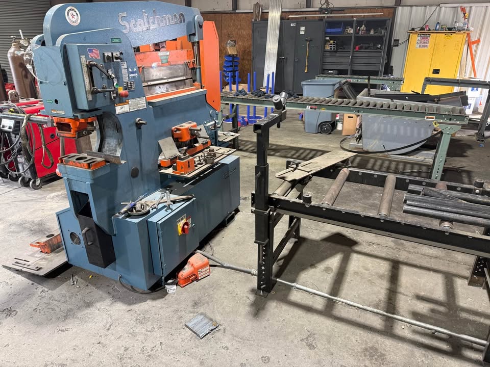 Scotchman 95 Ton 5-Station Dual Operation Ironworker, DO 95/140-24M - Image 2