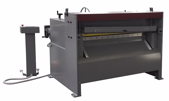 GMC 48" x 16 Gauge Gang Type Metal Powered Slitter with Programmable Cut to Length, PS-4816GT - Image 2
