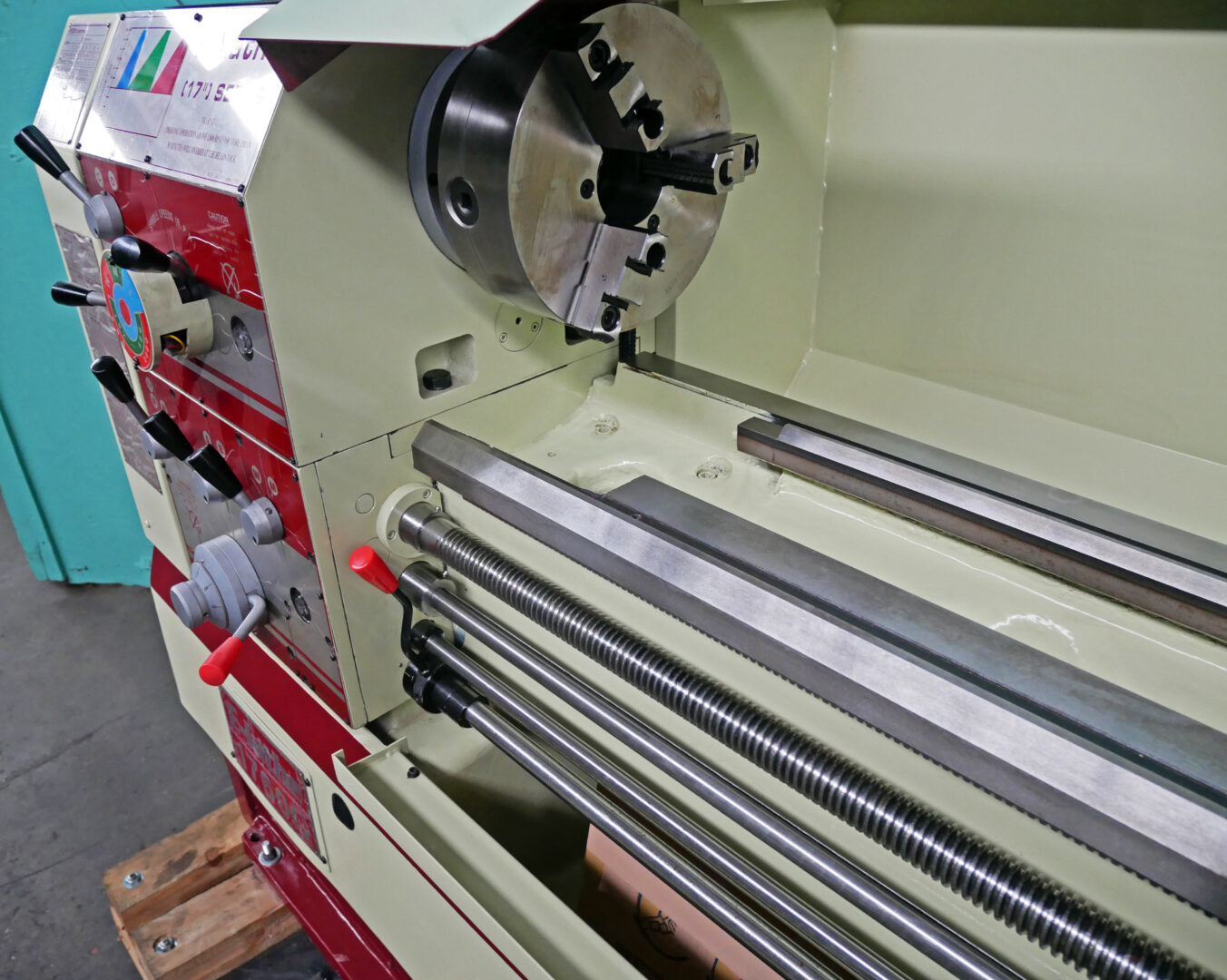 Acer 17" x 60" Precision Inverter Engine E-Lathe with Newall 2-Axis DRO, 1760G - New, In Stock, & Ready to Ship! - Image 5
