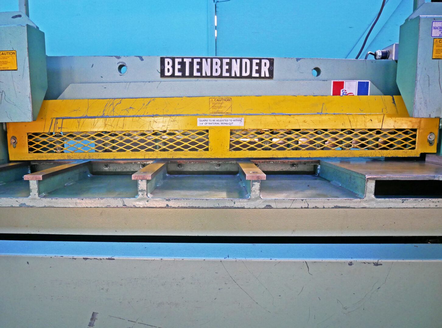 Betenbender 5' x 10 Gauge Hydraulic Shear, 5-125 - Image 7