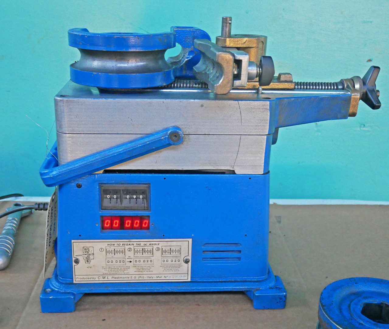 Ercolina Medi Bender 070 Rotary Draw Bender - Image 2