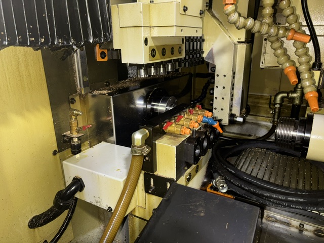 Ganesh 'Cyclone 32CS' 7-Axis Twin-Spindle CNC Swiss-Type Mill/Turning Center with Subspindle and C & Y Axis - Image 2