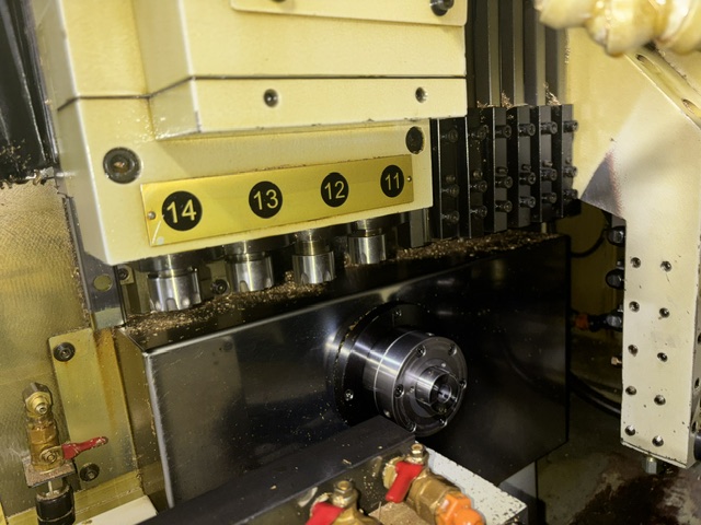 Ganesh 'Cyclone 32CS' 7-Axis Twin-Spindle CNC Swiss-Type Mill/Turning Center with Subspindle and C & Y Axis - Image 3