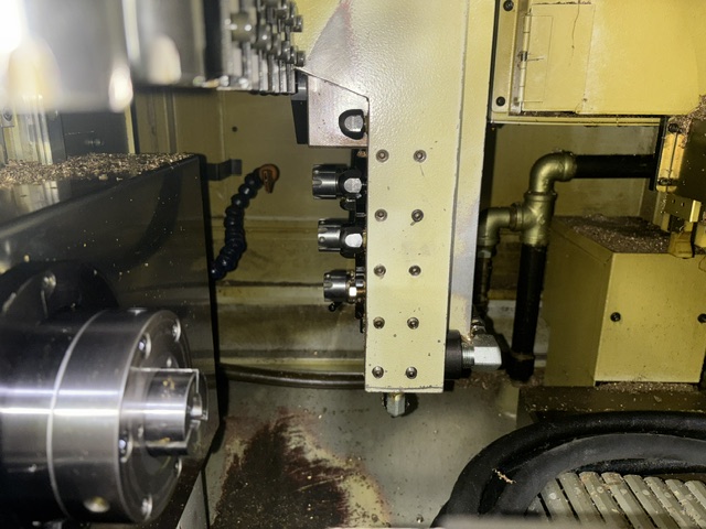Ganesh 'Cyclone 32CS' 7-Axis Twin-Spindle CNC Swiss-Type Mill/Turning Center with Subspindle and C & Y Axis - Image 4