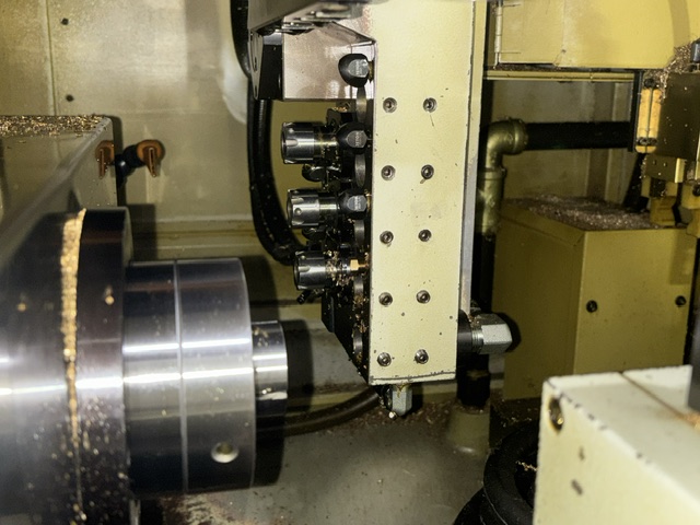 Ganesh 'Cyclone 32CS' 7-Axis Twin-Spindle CNC Swiss-Type Mill/Turning Center with Subspindle and C & Y Axis - Image 5
